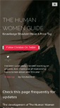 Mobile Screenshot of humanwomenguide.com